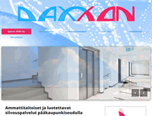 Tablet Screenshot of daxxon.com